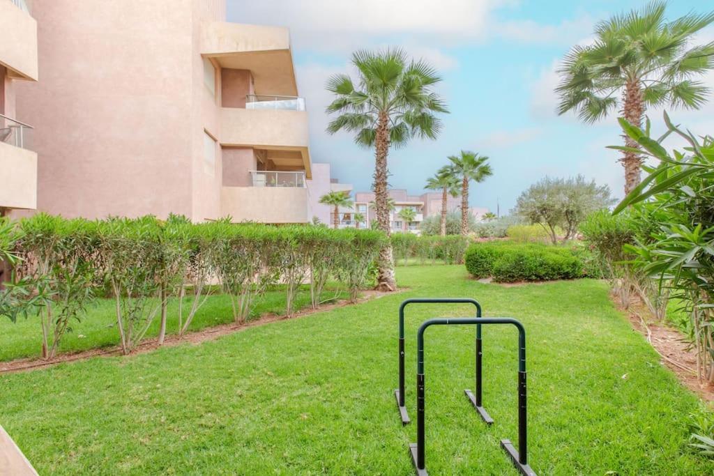 Residence Golfique Pj, Jardin, Piscine マラケシュ エクステリア 写真