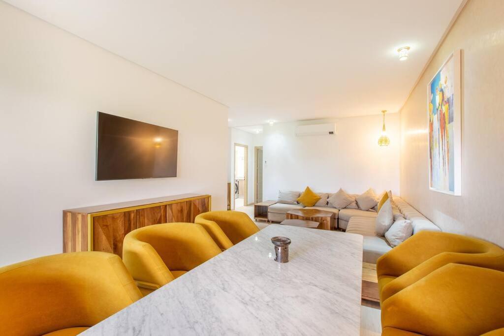 Residence Golfique Pj, Jardin, Piscine マラケシュ エクステリア 写真