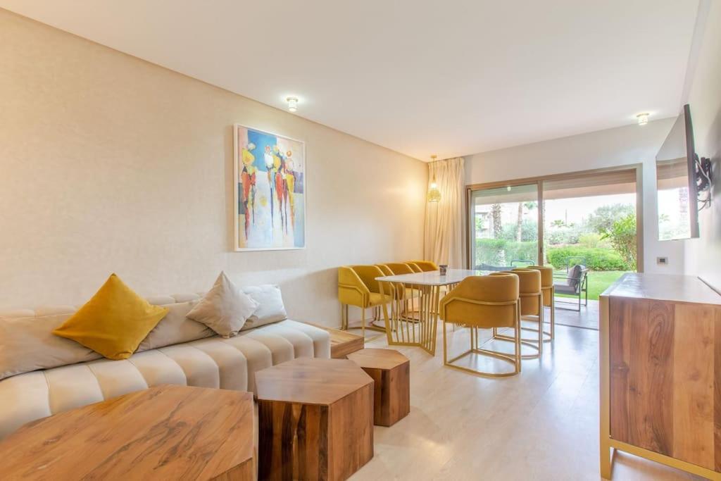 Residence Golfique Pj, Jardin, Piscine マラケシュ エクステリア 写真