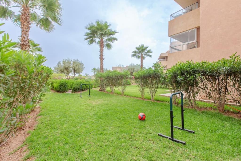 Residence Golfique Pj, Jardin, Piscine マラケシュ エクステリア 写真