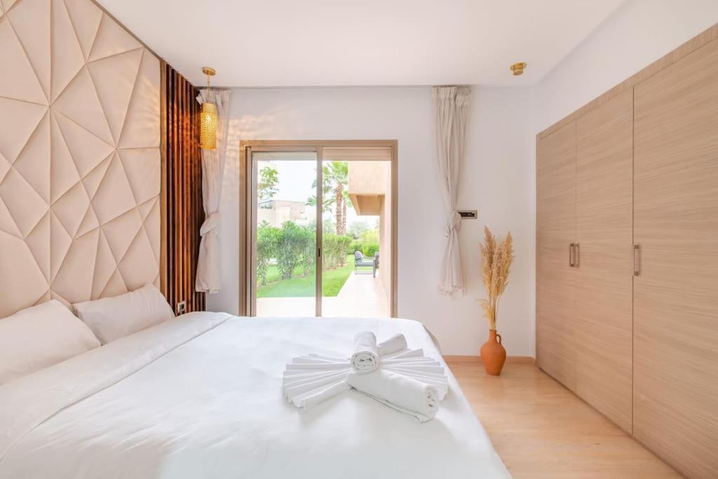 Residence Golfique Pj, Jardin, Piscine マラケシュ エクステリア 写真